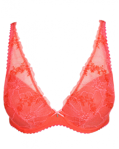 Soutien-gorge rembourré plongeant Marie Jo Solene (Pamplemousse)