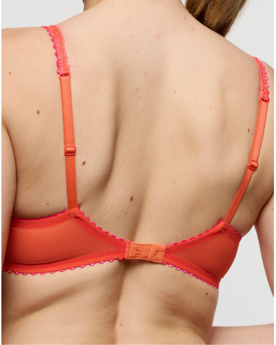 Padded plunge bra Marie Jo Solene (Pamplemousse)
