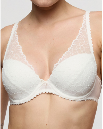 Soutien-gorge rembourré plongeant Marie Jo Azelie (Naturel)