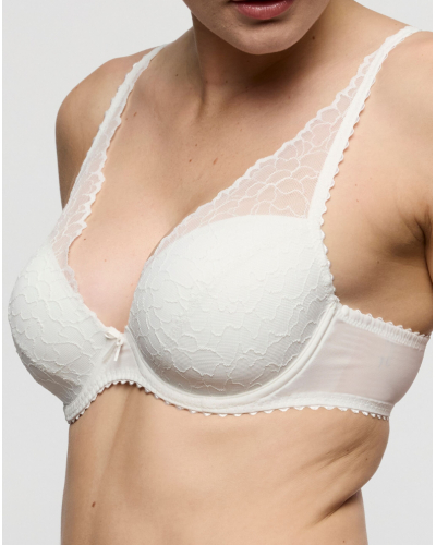 Padded plunge bra Marie Jo Azelie (Naturel)