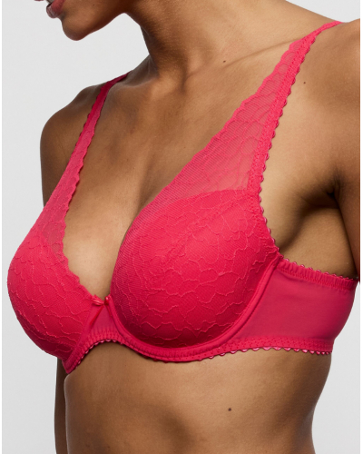 Soutien-gorge rembourré plongeant Marie Jo Azelie (Raspberry)