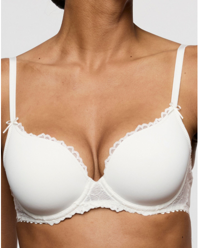 Soutien-gorge coque forme de coeur Marie Jo Azelie (Naturel)
