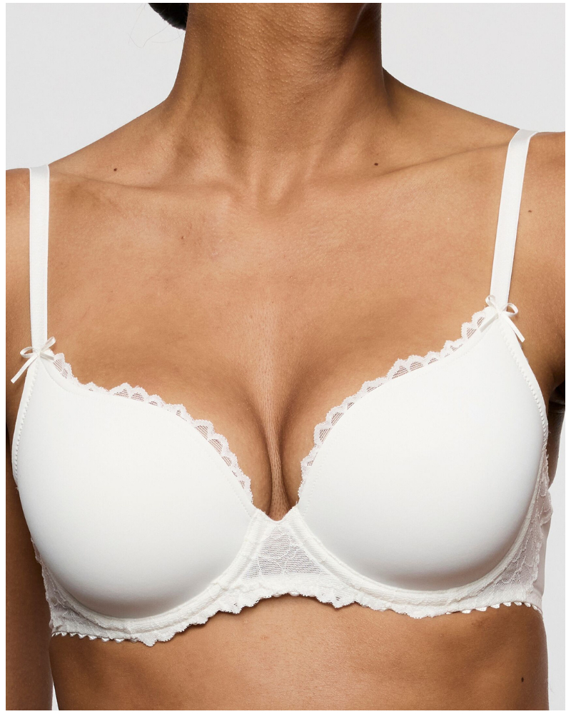 Soutien-gorge coque forme de coeur Marie Jo Azelie (Naturel)