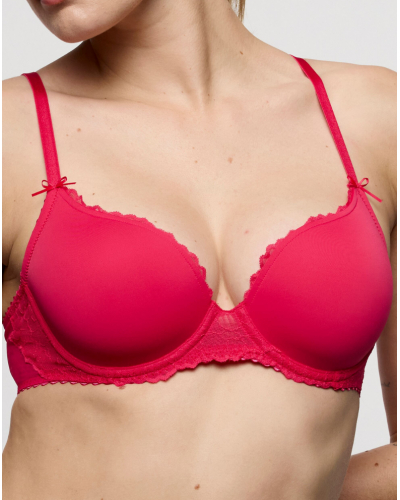 Padded bra heart shape Marie Jo Azelie (Raspberry)