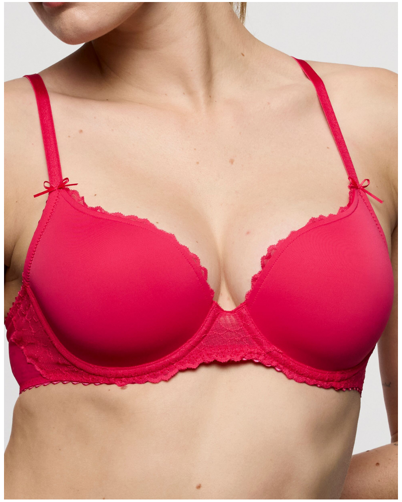 Soutien-gorge coque forme de coeur Marie Jo Azelie (Raspberry)