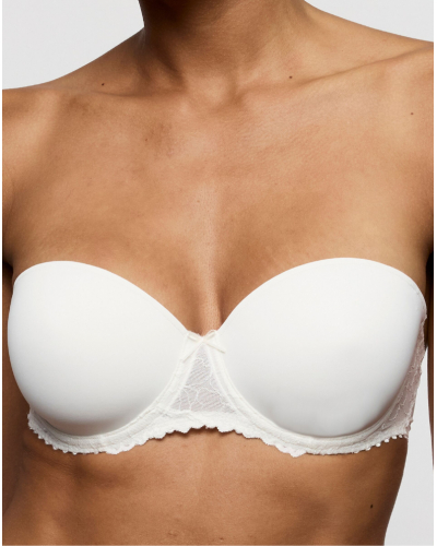 Sujetador preformado bandeau Marie Jo Azelie (Naturel)