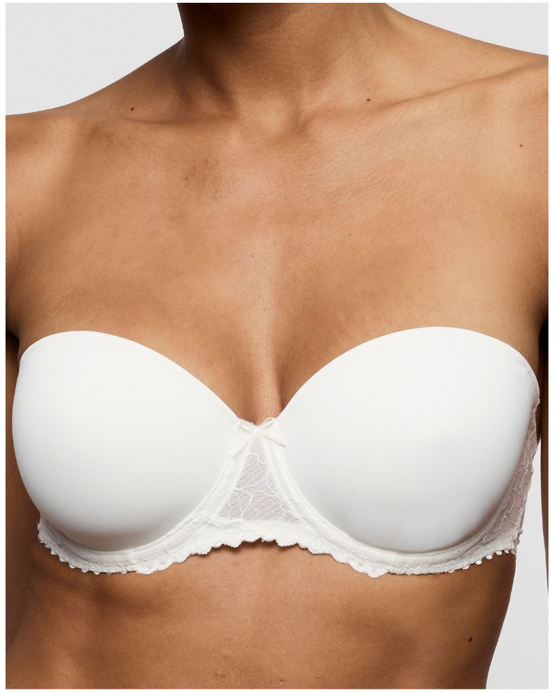 Padded bandeau bra Marie Jo Azelie (Naturel)