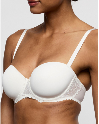 Padded bandeau bra Marie Jo Azelie (Naturel)