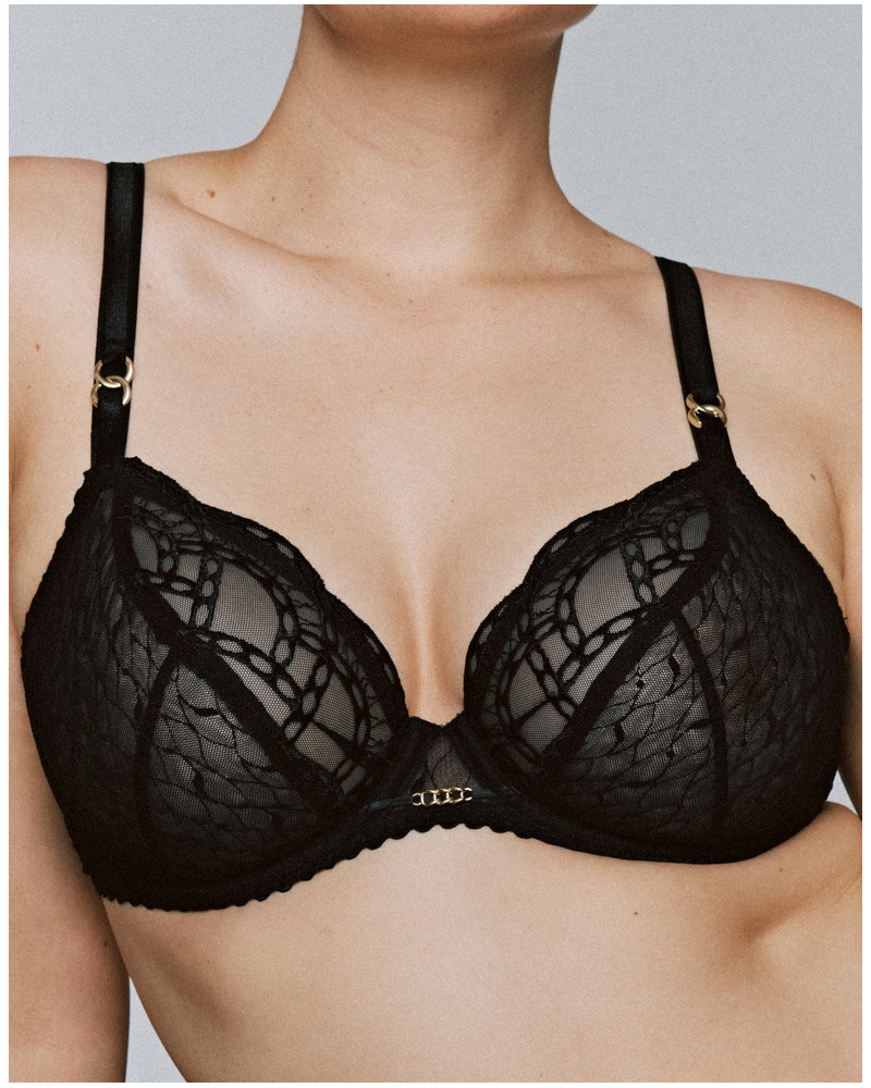 Plunge Bra Prima Donna Naica (Black)