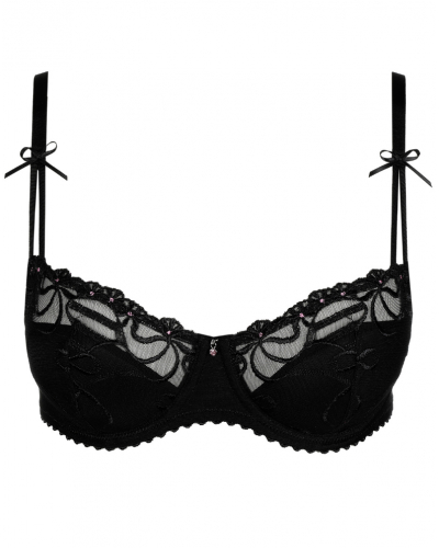 Soutien-gorge balconnet demi mousse Marie Jo Noova (Noir)