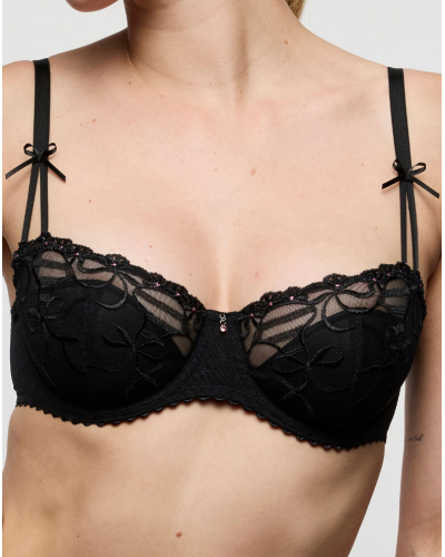Half padded balconny bra Marie Jo Noova (Black)