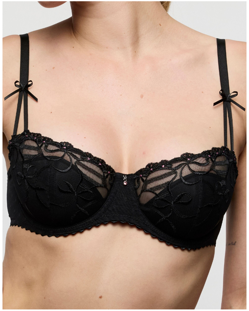 Soutien-gorge balconnet demi mousse Marie Jo Noova (Noir)