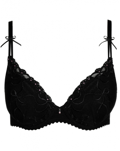 Soutien-gorge coque forme de coeur Marie Jo Noova (Noir)