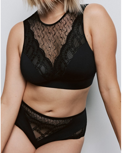 Wireless triangle bra Prima Donna Naica (Black)