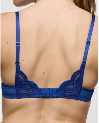 Soutien-gorge rembourré en forme de coeur Marie Jo Cathia (Bleu Stylo)
