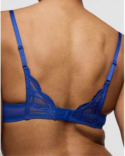 Soutien-gorge push-up amovible Marie Jo Cathia (Bleu Stylo)