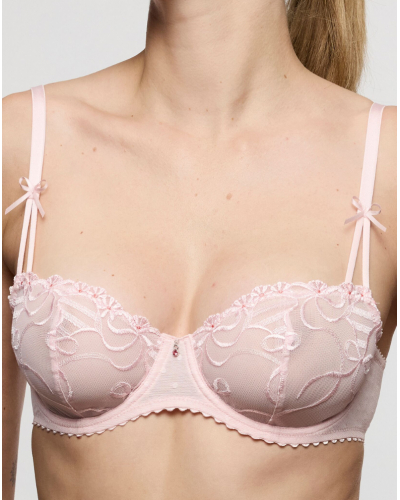 Balcony bra vertical seam Marie Jo Noova (Gardenia Rose)