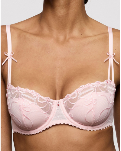 Half padded balconny bra Marie Jo Noova (Gardenia Rose)