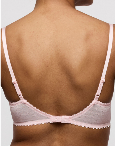 Soutien-gorge balconnet demi mousse Marie Jo Noova (Gardenia Rose)