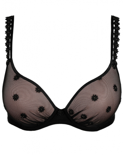 Padded bra heart shape Marie Jo Daisy (Black)