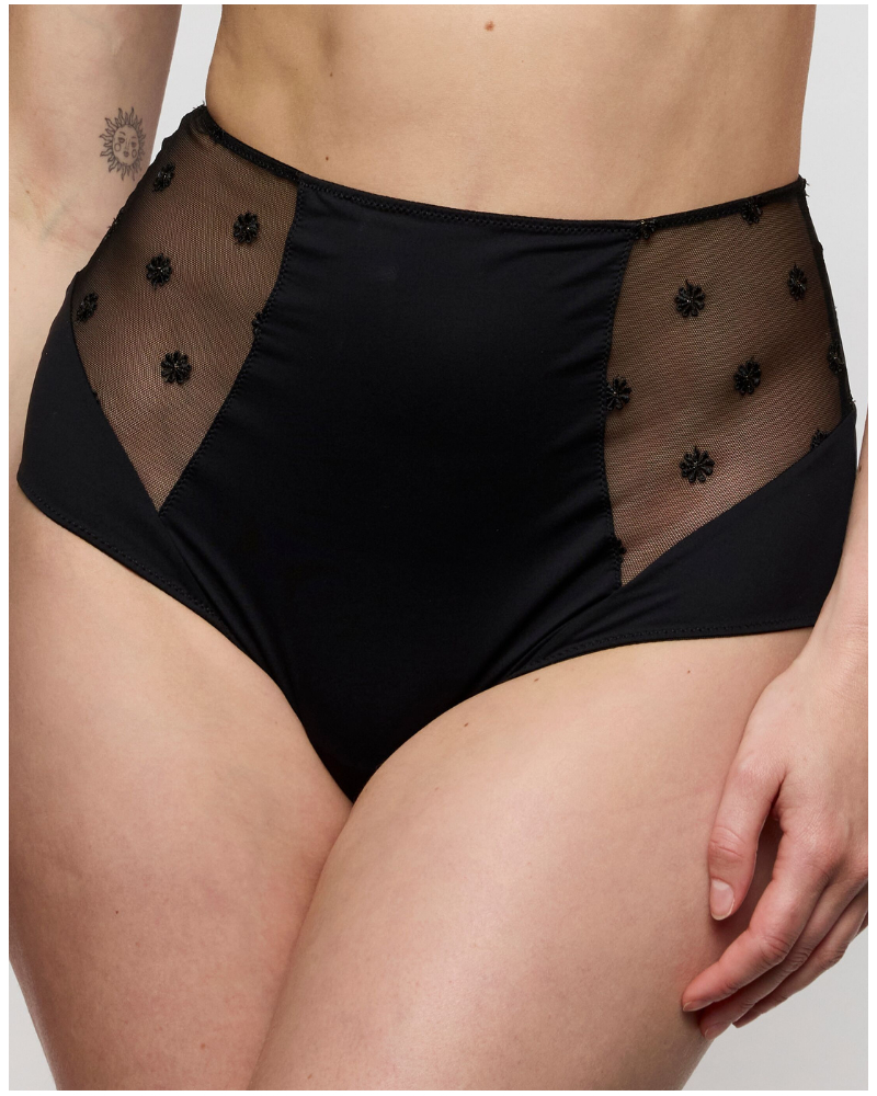 Culotte taille haute Marie Jo Daisy (Noir)