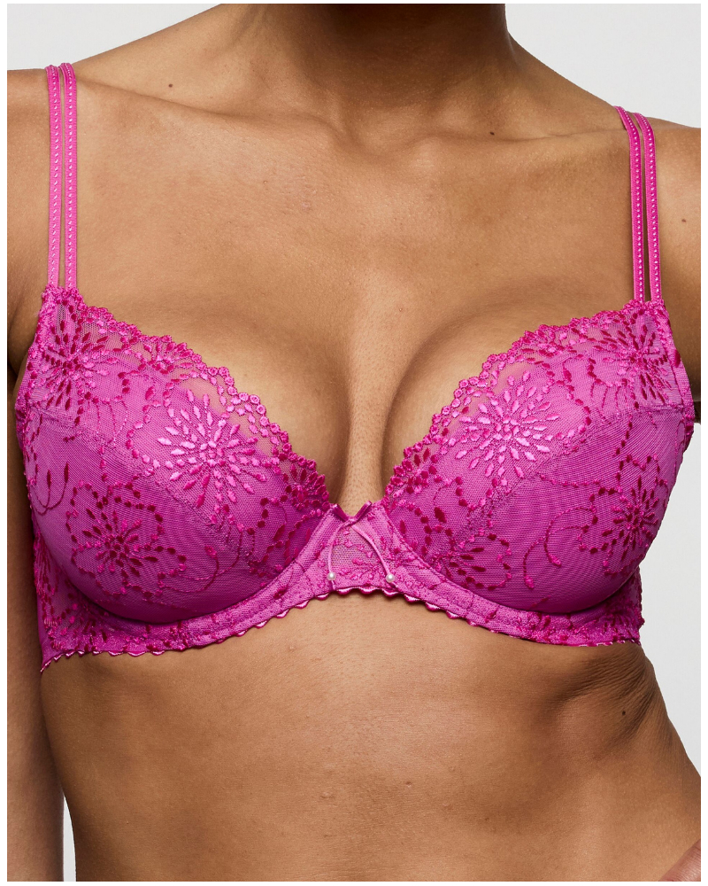 Push-up bra removable pads Marie Jo Jane (Orchid Bliss)