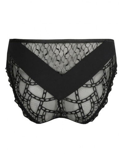 Slip brésilien Prima Donna Naica (Noir)