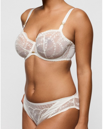 Slip brésilien Prima Donna Naica (Naturel)