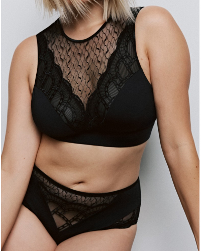 High-Waist Brief Prima Donna Naica (Black)