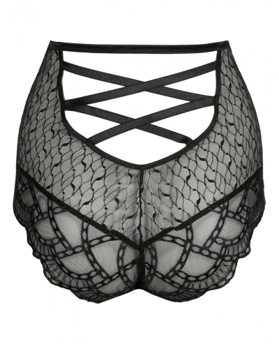 Full-Coverage High-Waist Brief Prima Donna Naica (Black)