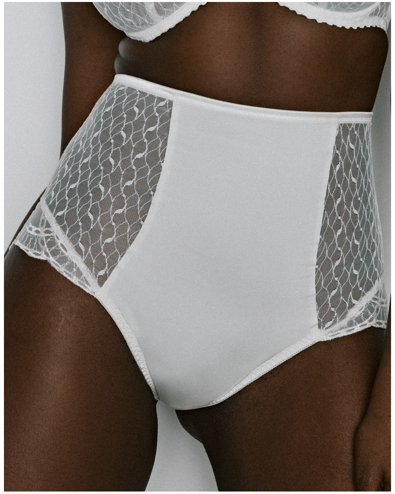 Prima Donna Naica Full-Coverage High-Waist Brief (Natural)