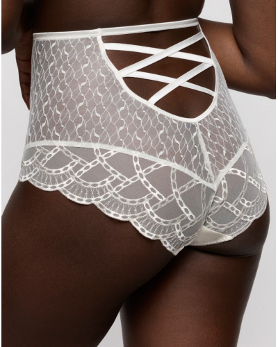 Prima Donna Naica Full-Coverage High-Waist Brief (Natural)