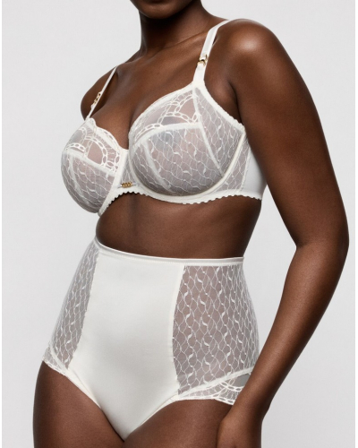 Braga de talle alto y cobertura total Prima Donna Naica (Natural)