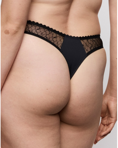 Thong Prima Donna Naica (Black)