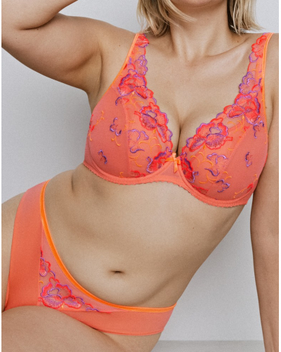 Soutien-gorge plunge demi mousse Prima Donna Devdaha (Sunset Blush)