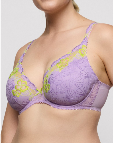 Half Padded Plunge Bra Prima Donna Ixia (Wisteria)