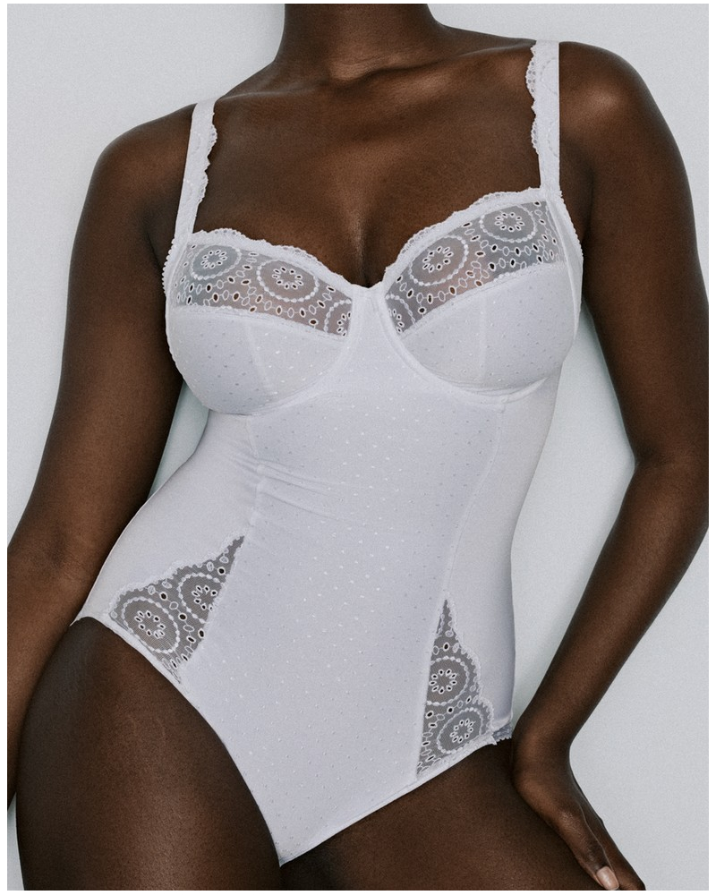 Body de Copa Completa Prima Donna Osino (Blanco)