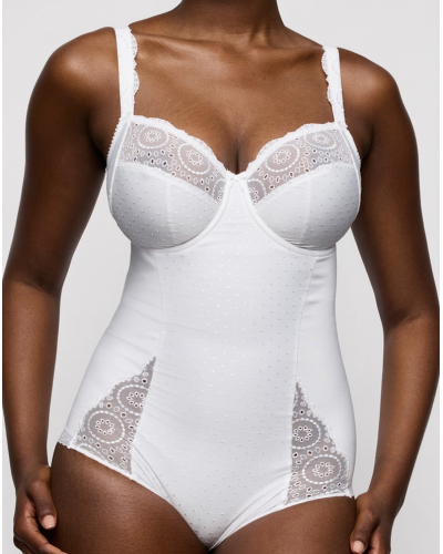 Prima Donna Osino Full Cup Bodysuit (White)