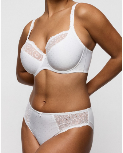 Slip brésilien Prima Donna Osino (Blanc)