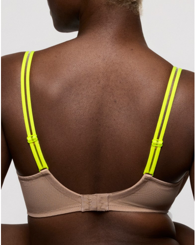 Sujetador Acolchado de Forma de Corazón Prima Donna Twist Cools (Ginger)