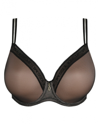 Soutien-gorge rembourré en forme de cœur Prima Donna Twist Cools (Noir)