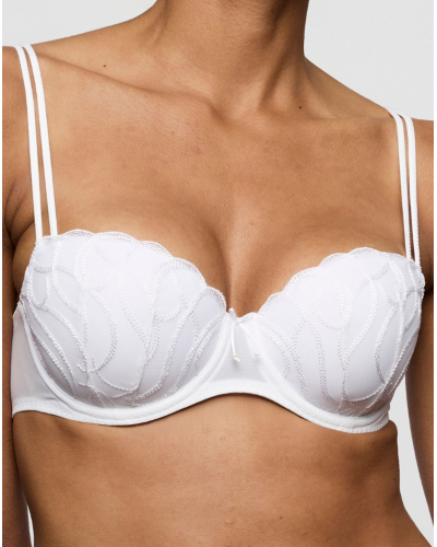 Padded balcony bra Marie Jo Heleen (White)
