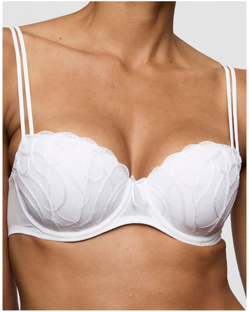 Soutien-gorge balconnet coque Marie Jo Heleen (Blanc)