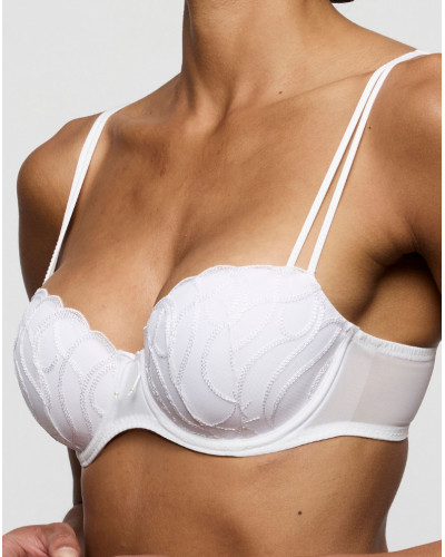 Padded balcony bra Marie Jo Heleen (White)