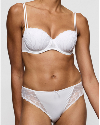 Sujetador balconette con relleno Marie Jo Heleen (Blanco)
