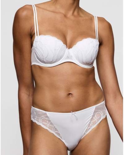 Slip brésilien Marie Jo Heleen (Blanc)
