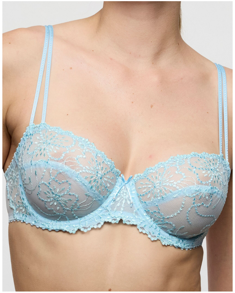 Balcony bra horizontal seam Marie Jo Jane (Milky Blue)