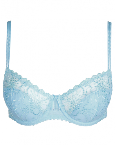 Half padded balcony bra Marie Jo Jane (Milky Blue)