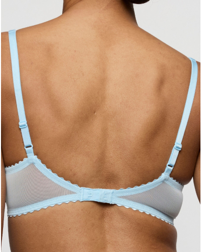 Soutien-gorge balconnet demi mousse Marie Jo Jane (Milky Blue)