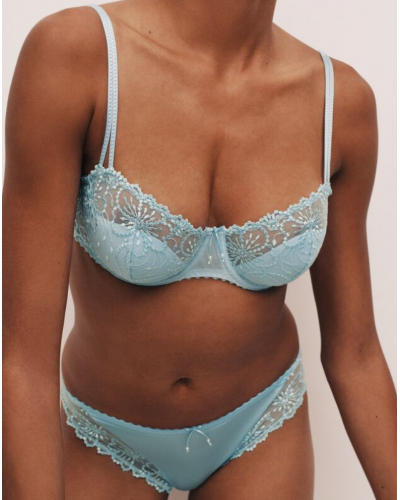 Soutien-gorge balconnet demi mousse Marie Jo Jane (Milky Blue)